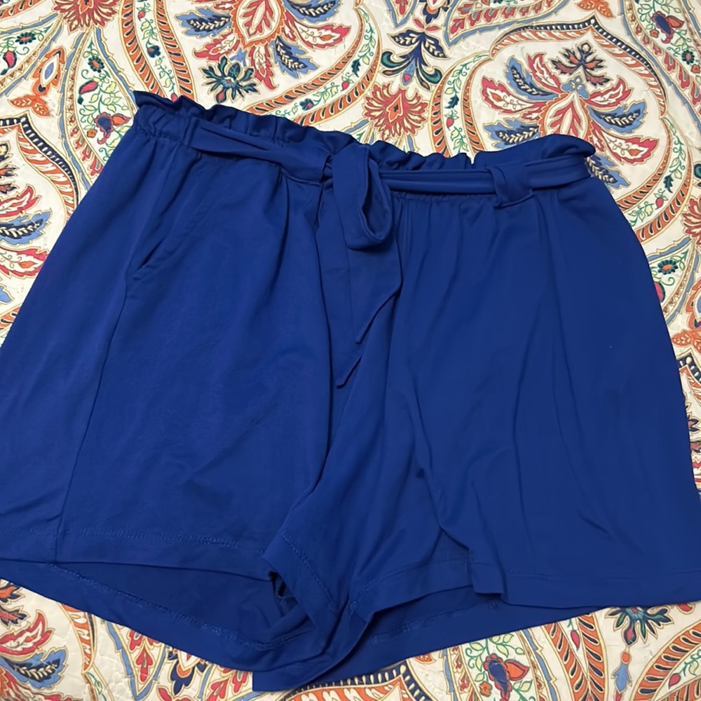 Used tie shorts